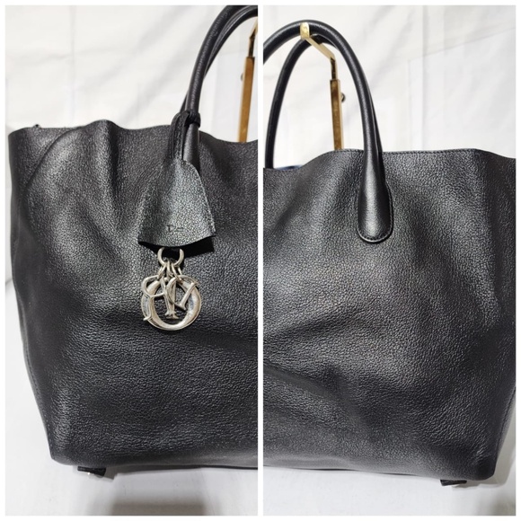 Authentic Christian Dior Signature Tote Bag Black - Picture 10 of 15